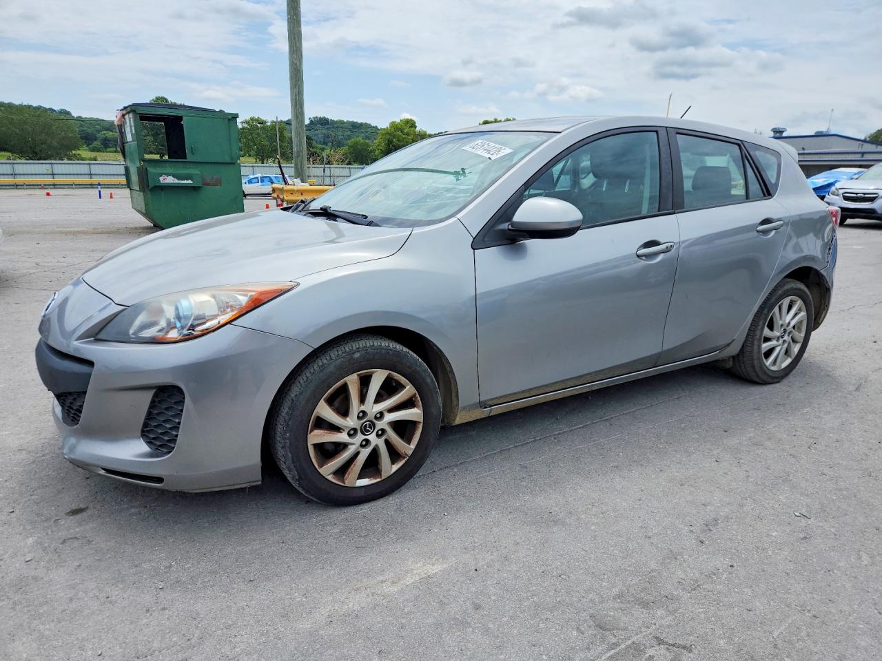 2013 Mazda 3 I Silver vin: JM1BL1L70D1776580