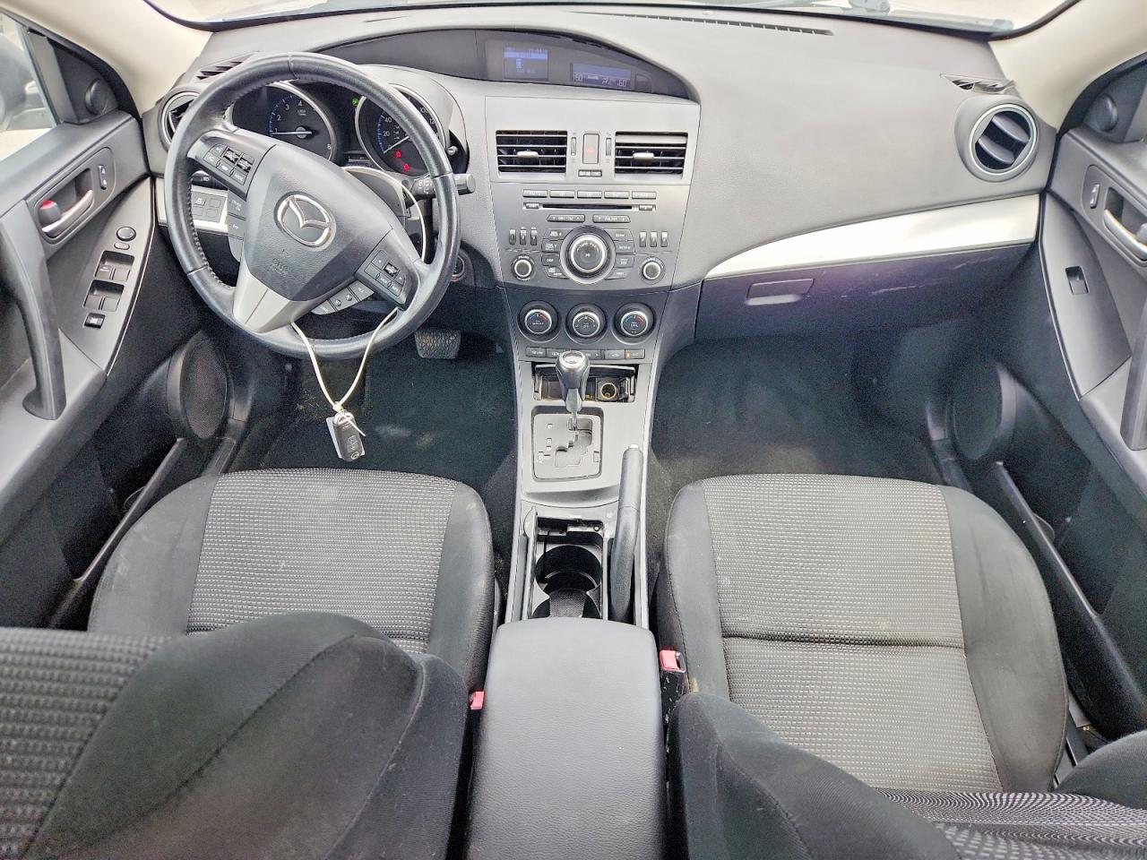 2013 Mazda 3 I Silver vin: JM1BL1L70D1776580