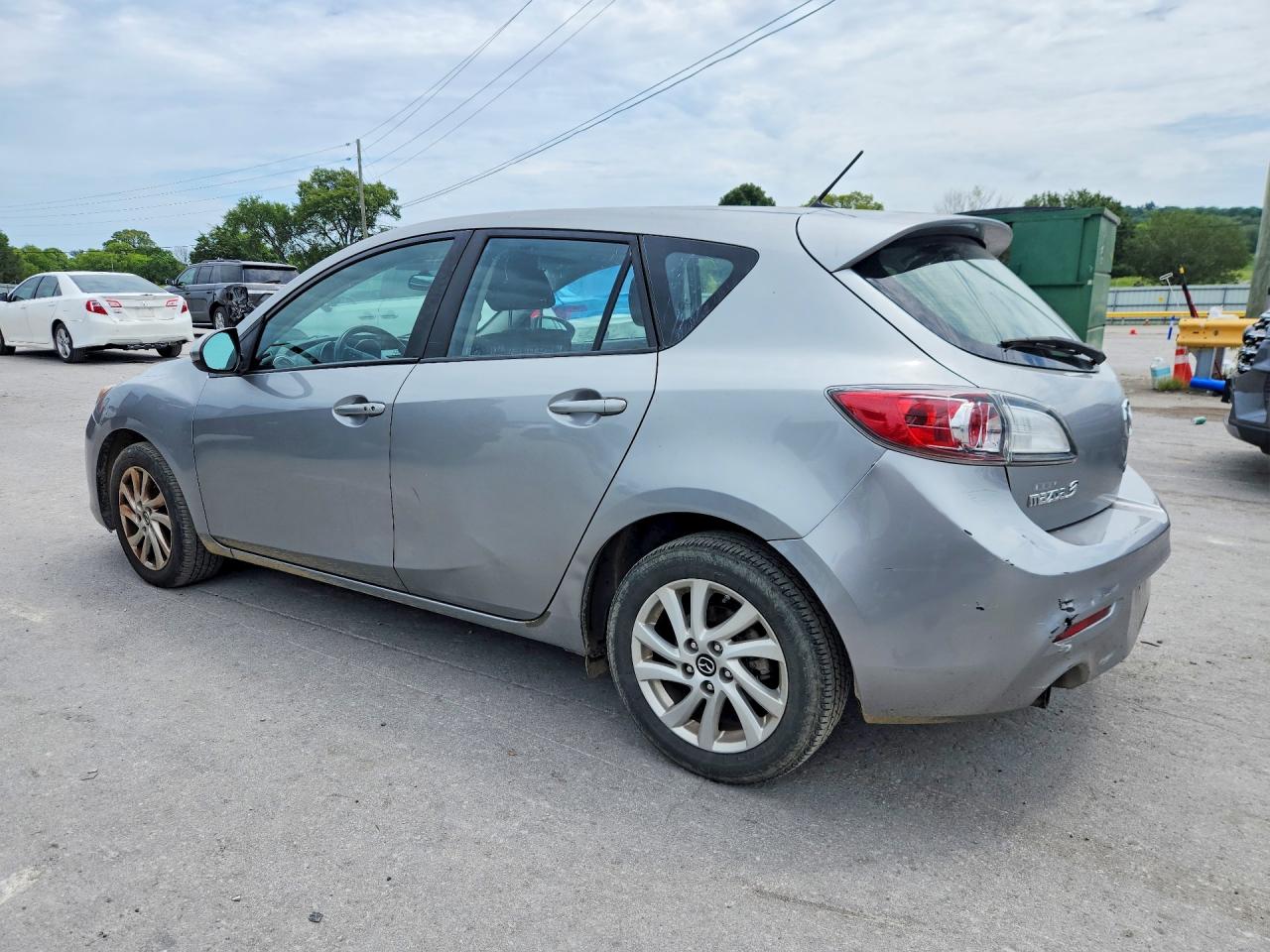 2013 Mazda 3 I Silver vin: JM1BL1L70D1776580