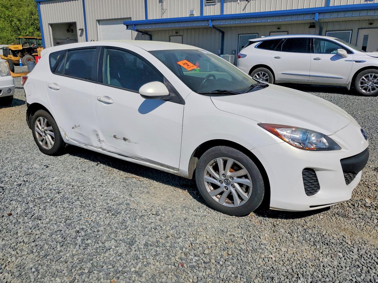 2013 Mazda 3 I White vin: JM1BL1L70D1835143