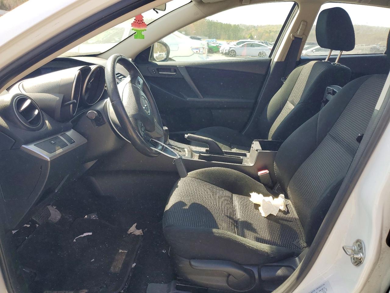 2013 Mazda 3 I White vin: JM1BL1L70D1835143