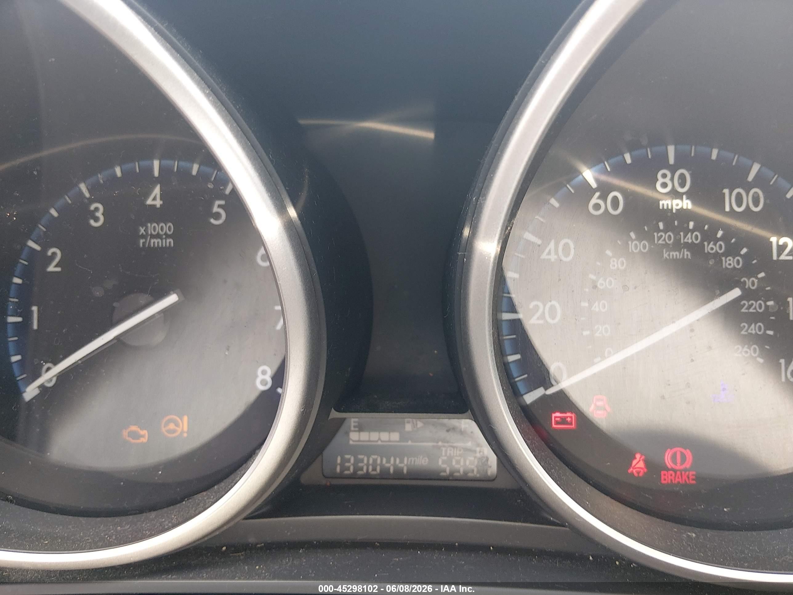 2012 Mazda Mazda3 I Touring Серый vin: JM1BL1L71C1627545