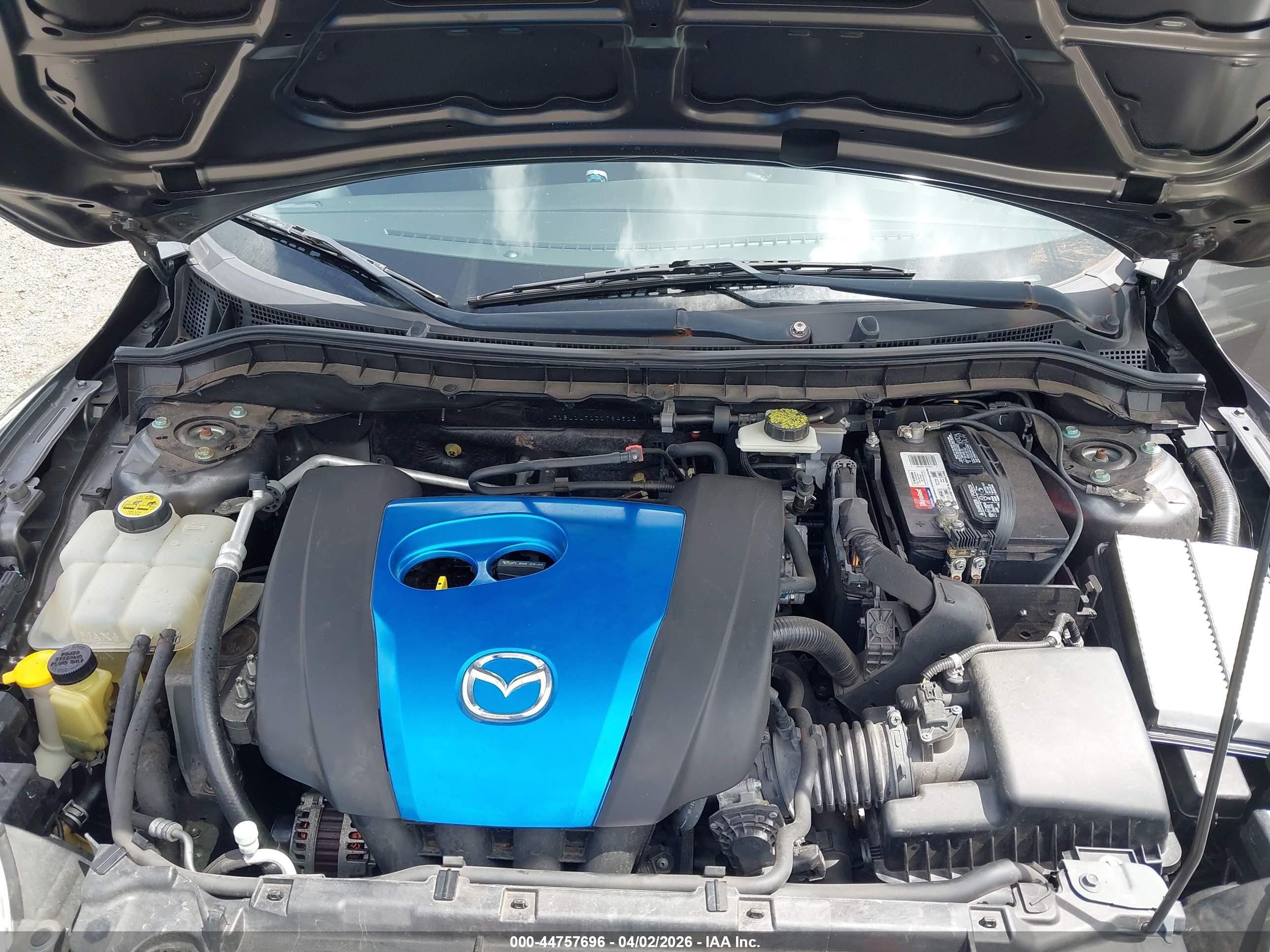 2013 Mazda Mazda3 I Touring Серый vin: JM1BL1L71D1784512