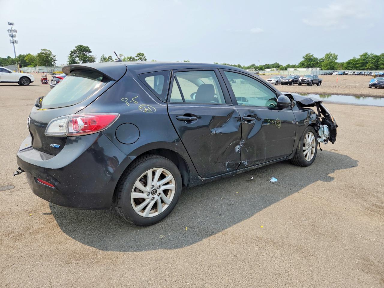 2013 Mazda 3 I Угольный vin: JM1BL1L71D1819842