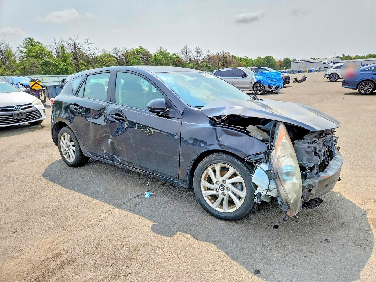 2013 Mazda 3 I Угольный vin: JM1BL1L71D1819842