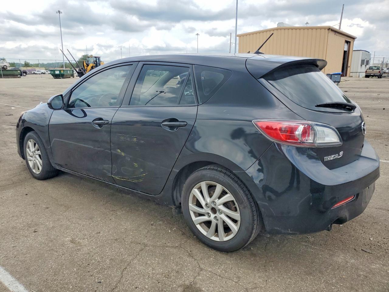 2012 Mazda 3 I Gray vin: JM1BL1L72C1548997