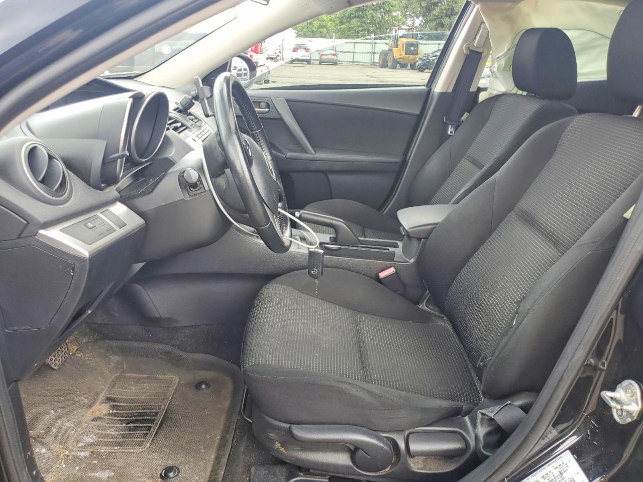2012 Mazda 3 I Gray vin: JM1BL1L72C1548997