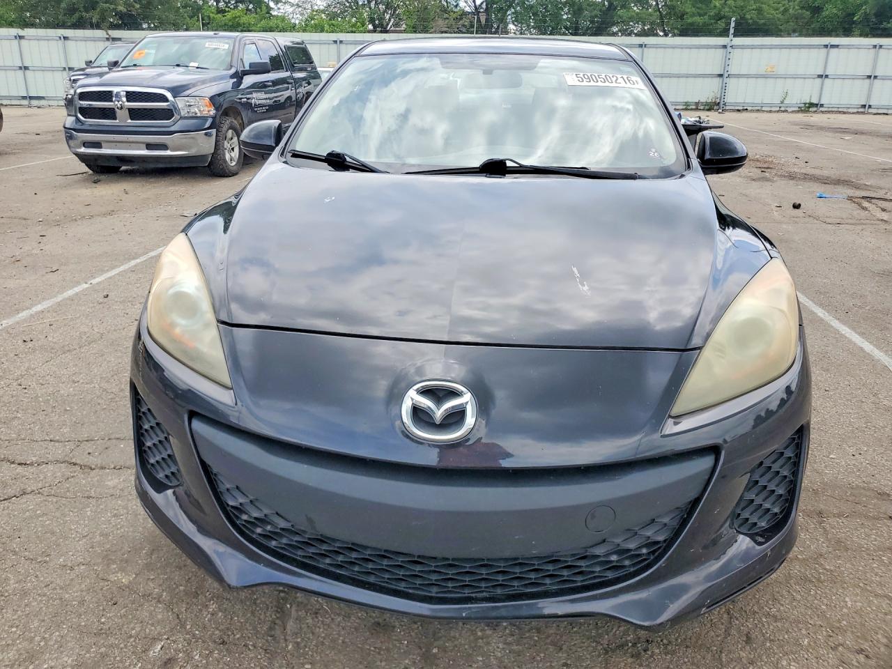 2012 Mazda 3 I Gray vin: JM1BL1L72C1548997