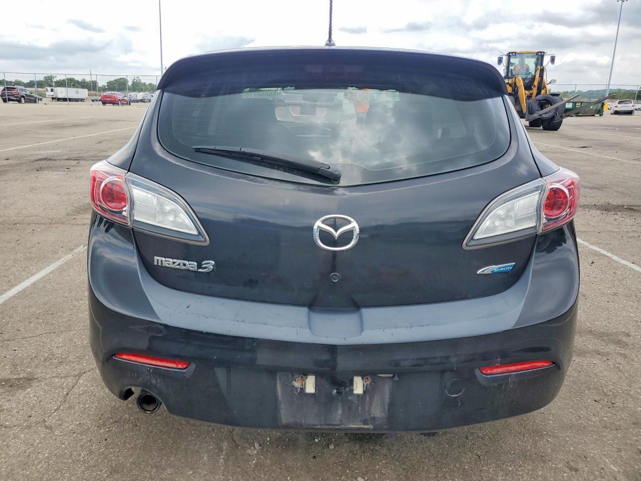 2012 Mazda 3 I Gray vin: JM1BL1L72C1548997