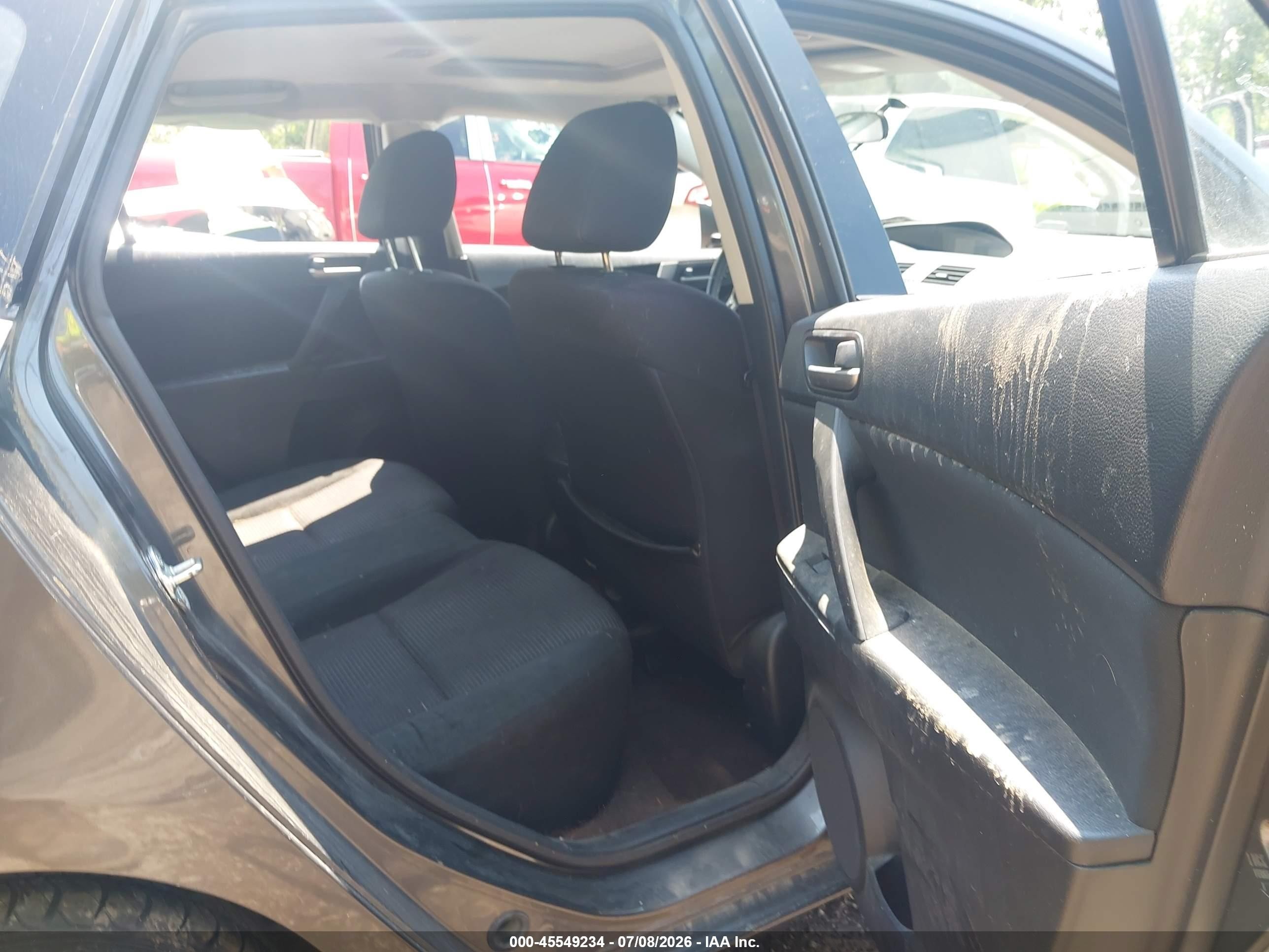 2012 Mazda Mazda3 Gray vin: JM1BL1L72C1657573