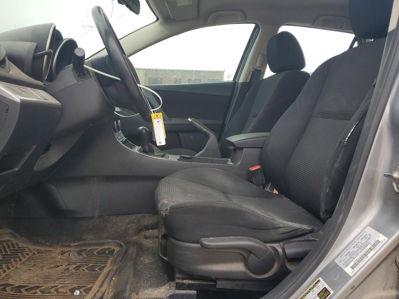 2013 Mazda 3 I Серый vin: JM1BL1L72D1754094