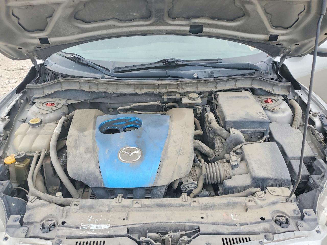 2013 Mazda 3 I Серый vin: JM1BL1L72D1754094
