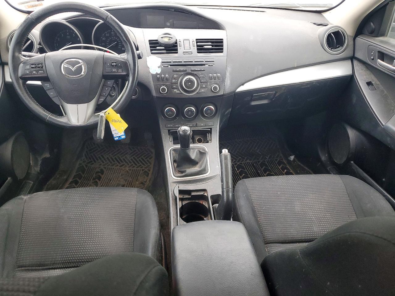 2013 Mazda 3 I Серый vin: JM1BL1L72D1754094