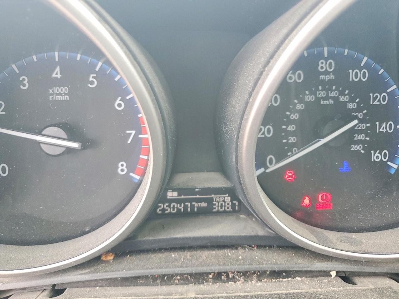 2013 Mazda 3 I Серый vin: JM1BL1L72D1754094