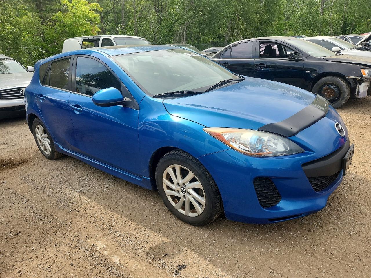 2013 Mazda 3 I Синий vin: JM1BL1L72D1840196