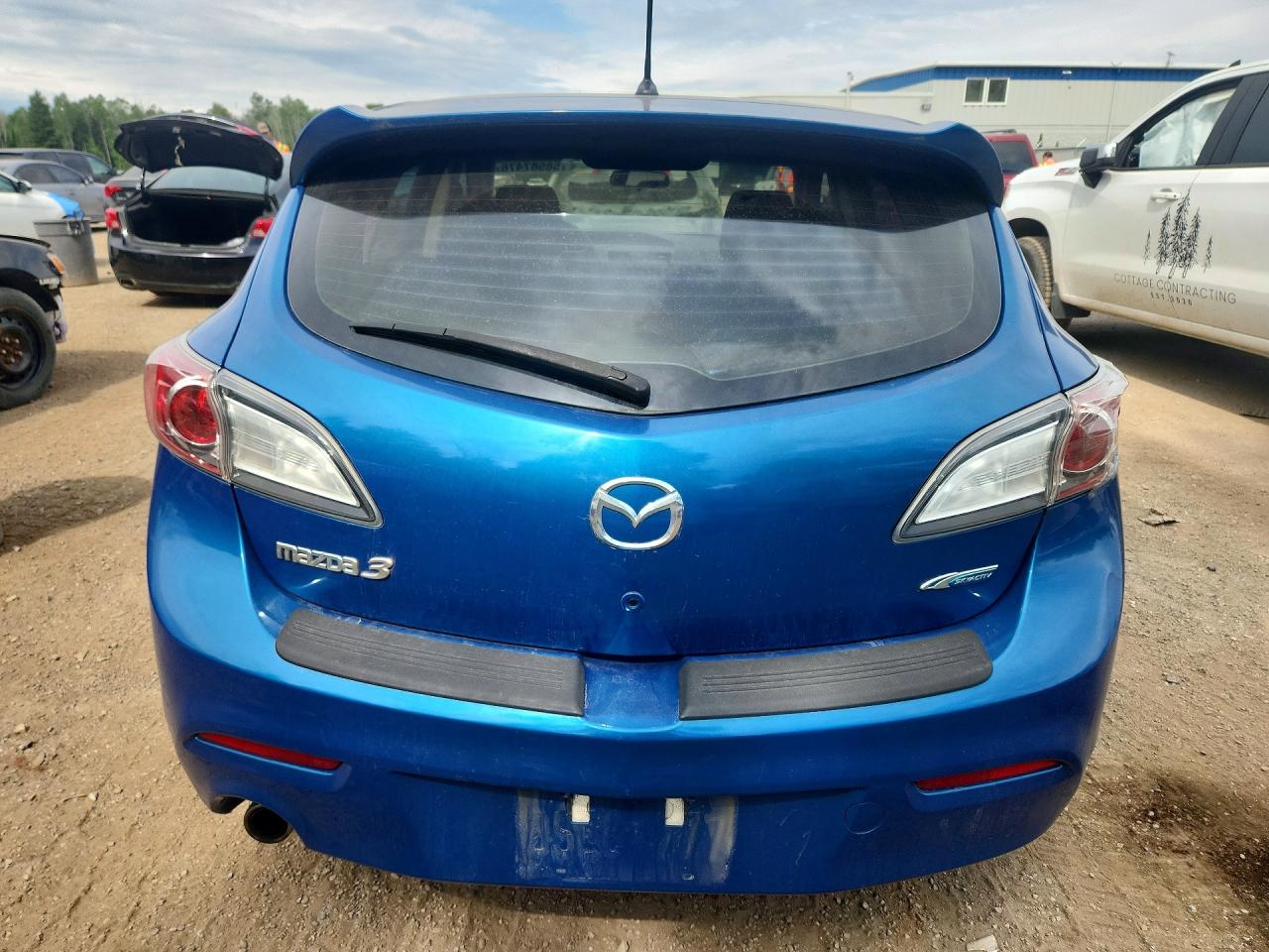 2013 Mazda 3 I Синий vin: JM1BL1L72D1840196