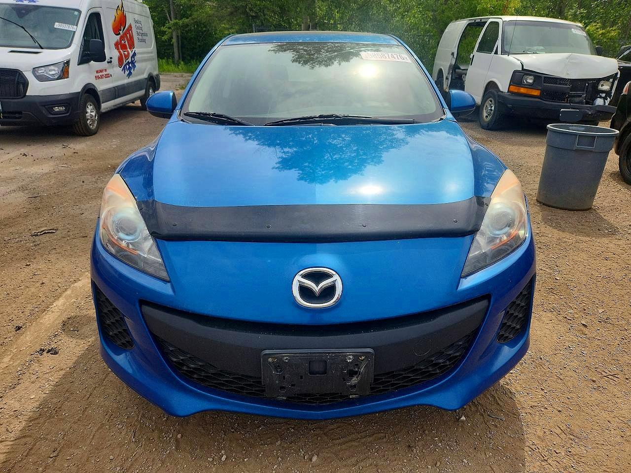2013 Mazda 3 I Синий vin: JM1BL1L72D1840196