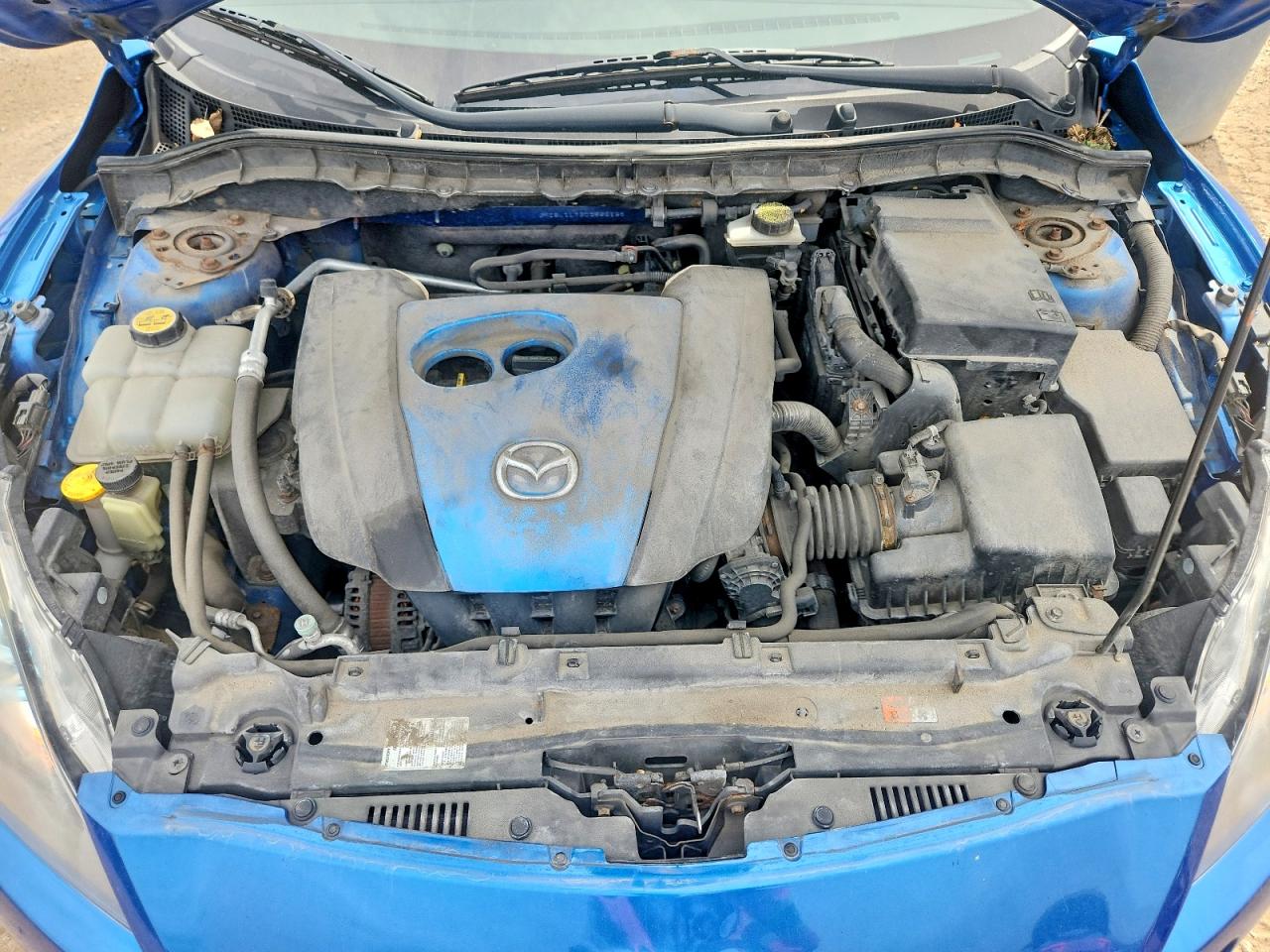 2013 Mazda 3 I Синий vin: JM1BL1L72D1840196
