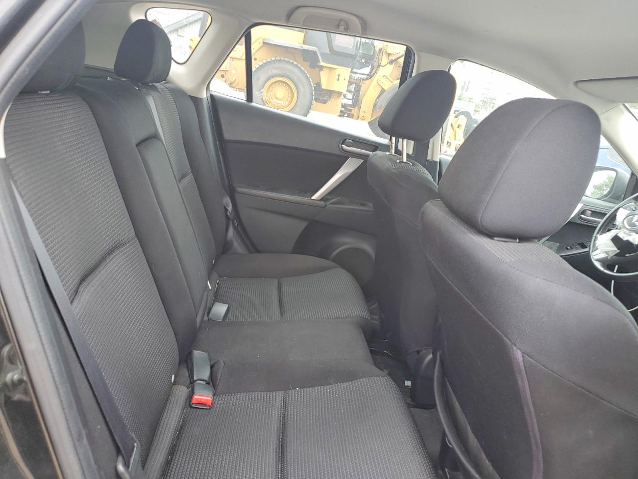 2012 Mazda 3 I Black vin: JM1BL1L73C1537667