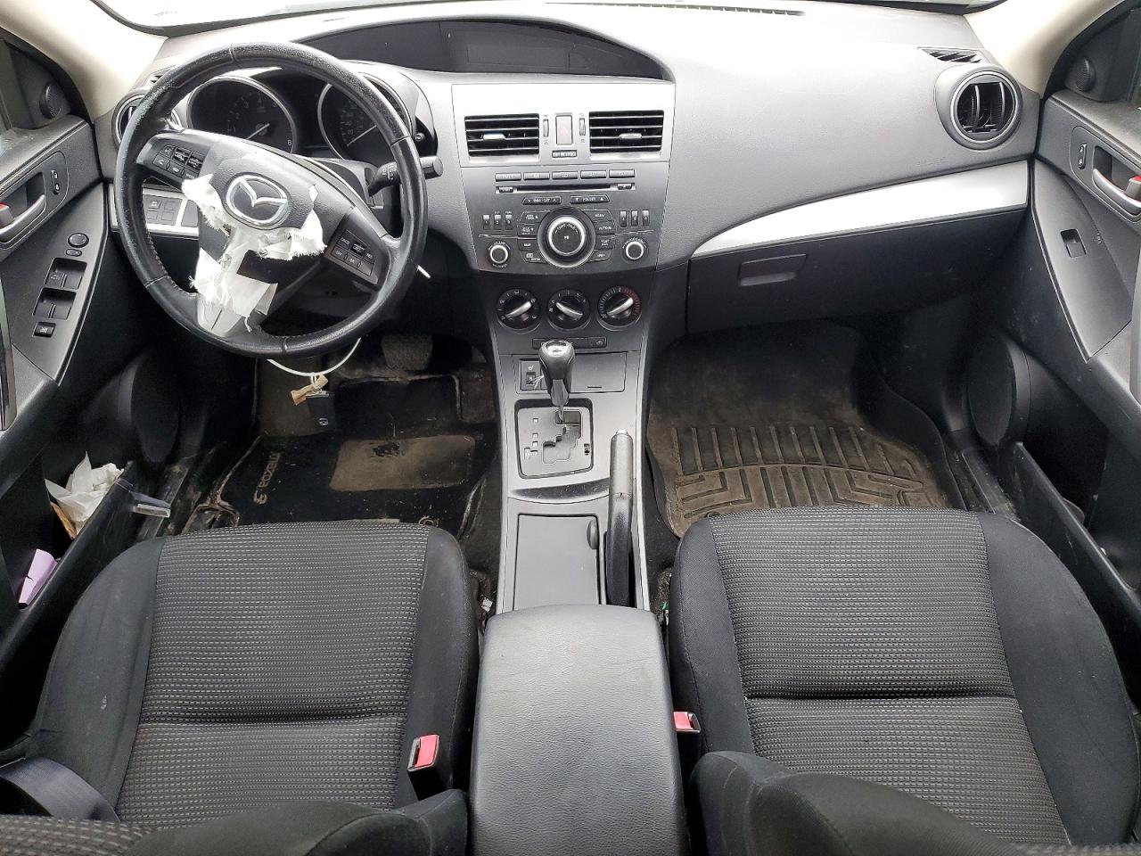 2012 Mazda 3 I Black vin: JM1BL1L73C1537667