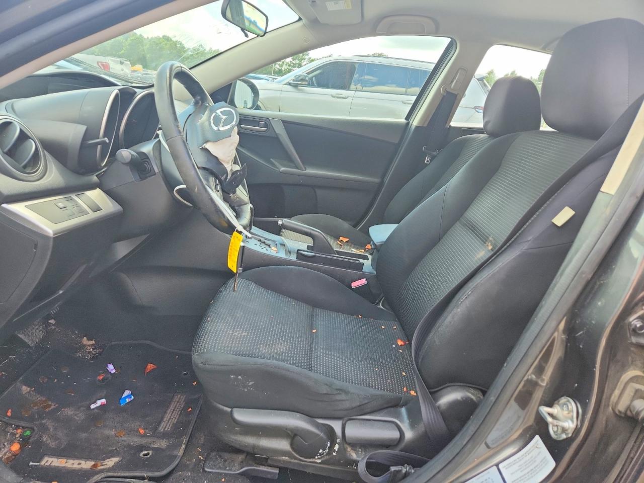 2012 Mazda 3 I Gray vin: JM1BL1L73C1585265