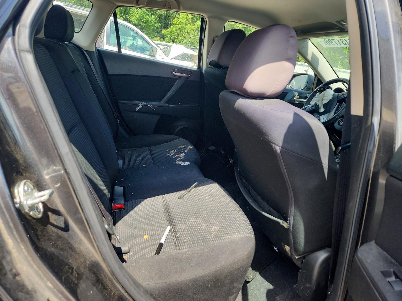 2012 Mazda 3 I Gray vin: JM1BL1L73C1585265