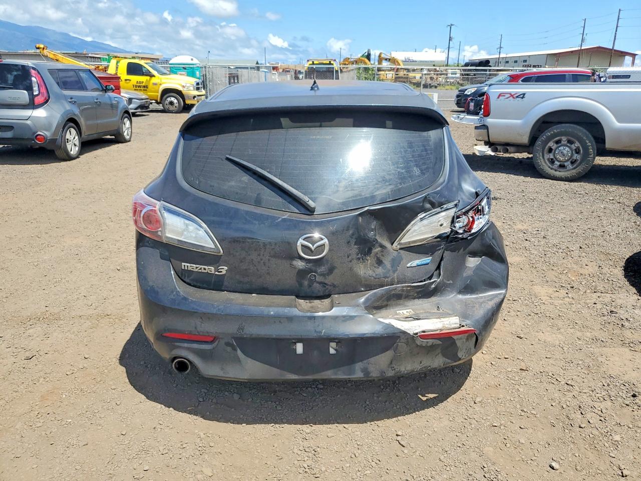 2013 Mazda 3 I Black vin: JM1BL1L73D1753326