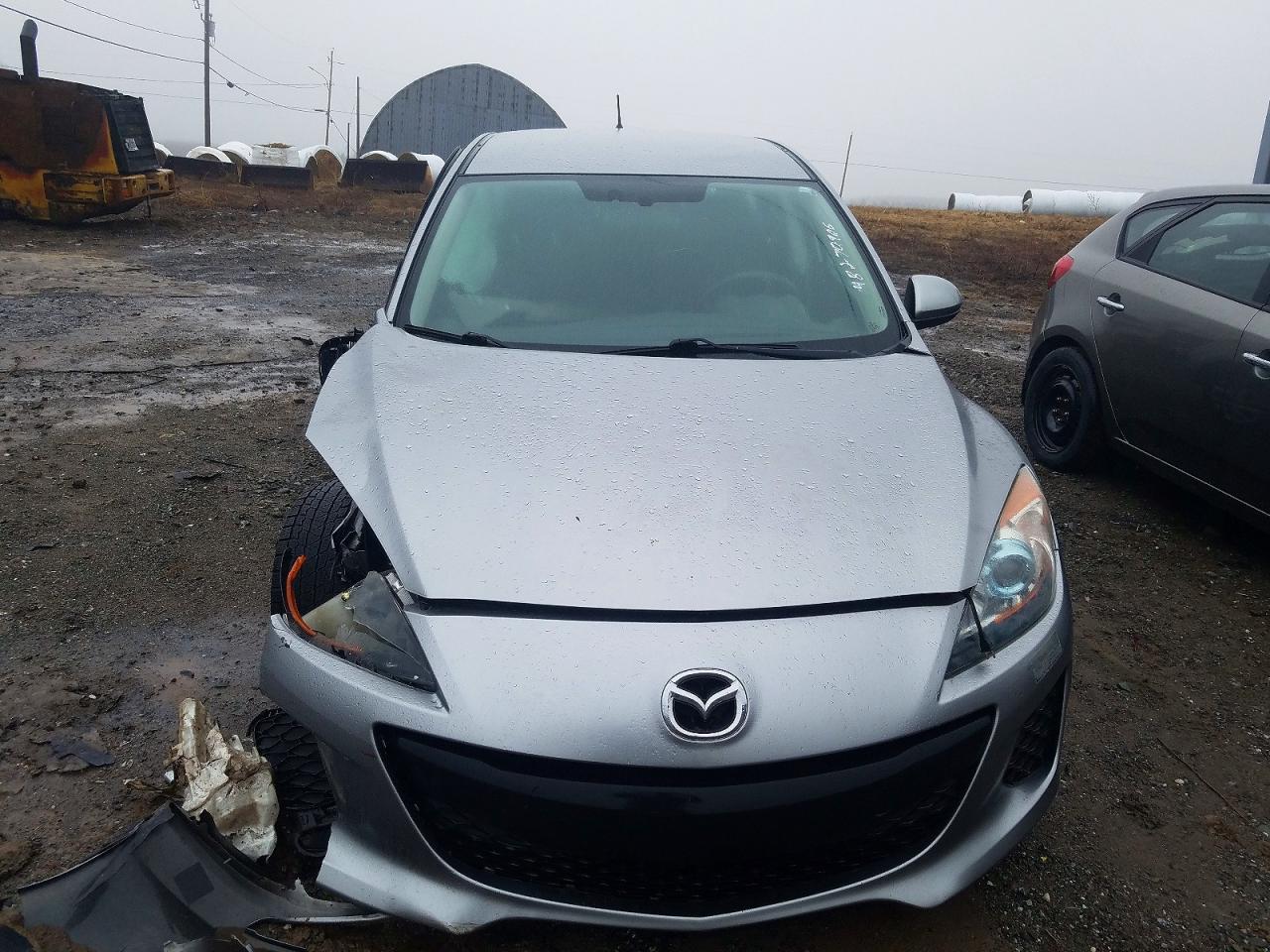 2013 Mazda 3 I Silver vin: JM1BL1L73D1809894