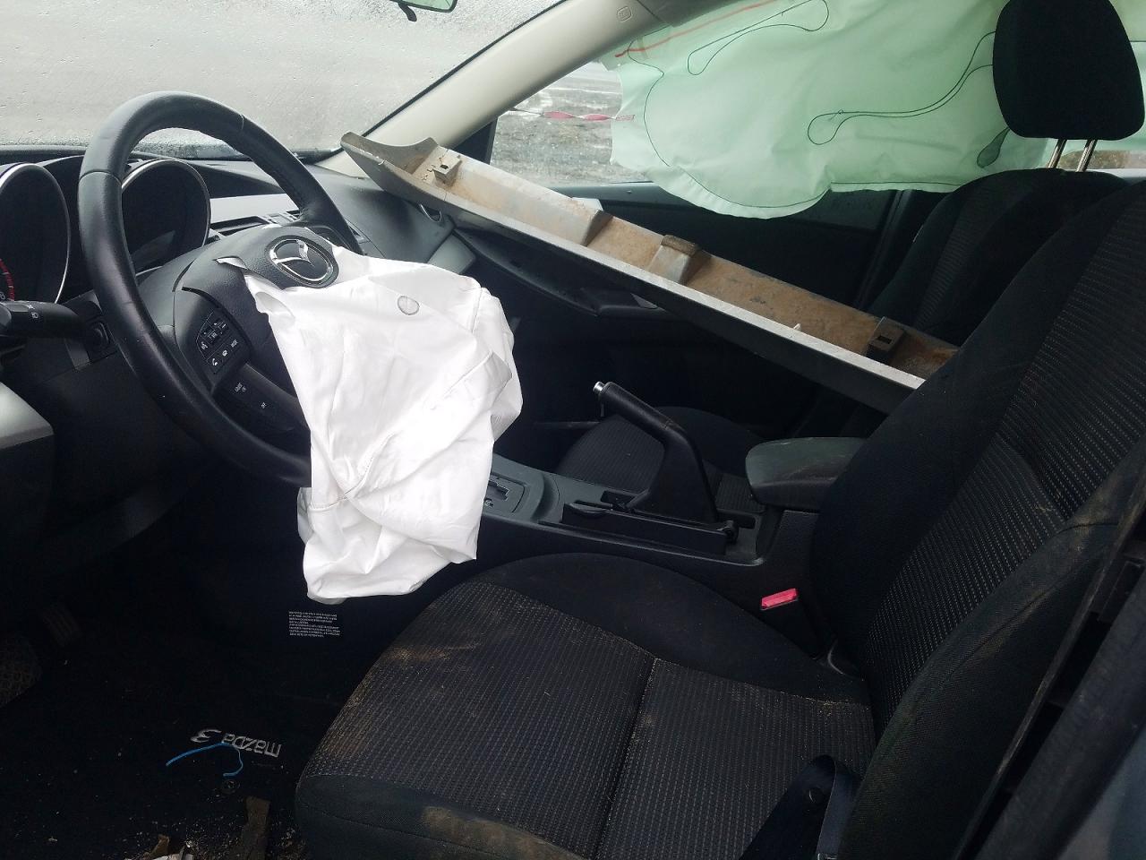 2013 Mazda 3 I Silver vin: JM1BL1L73D1809894
