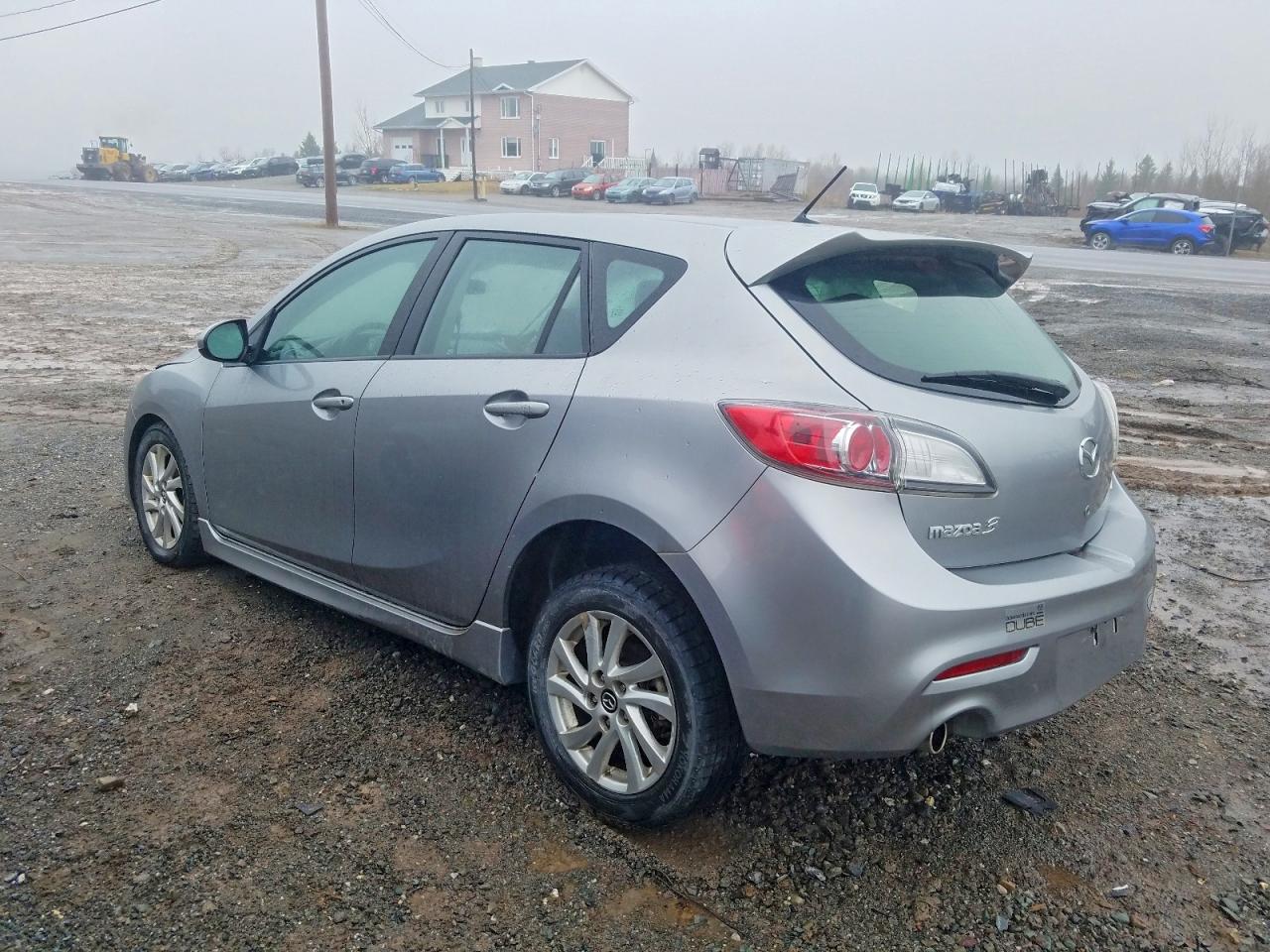 2013 Mazda 3 I Silver vin: JM1BL1L73D1809894
