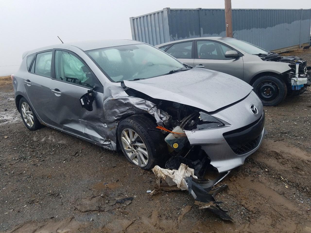 2013 Mazda 3 I Silver vin: JM1BL1L73D1809894