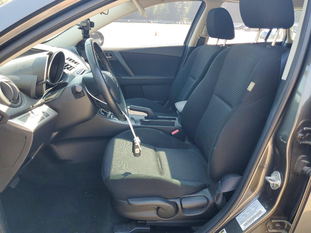 2013 Mazda 3 I Gray vin: JM1BL1L73D1840790