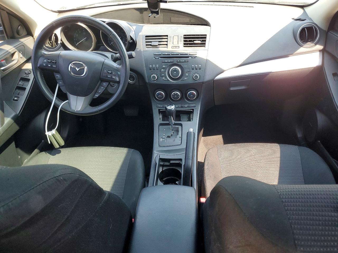 2013 Mazda 3 I Gray vin: JM1BL1L73D1840790