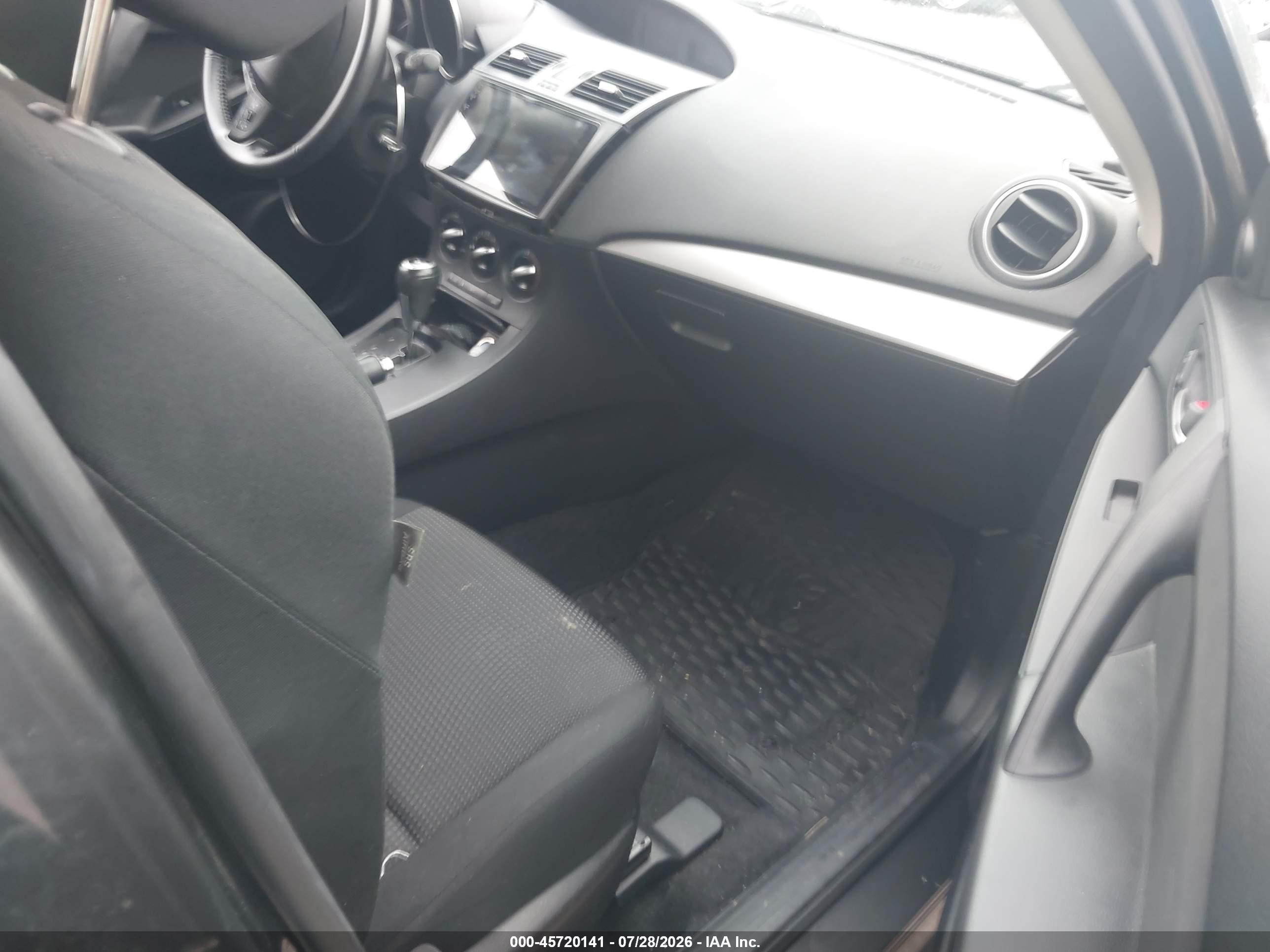 2012 Mazda Mazda3 I Touring Gray vin: JM1BL1L74C1601585