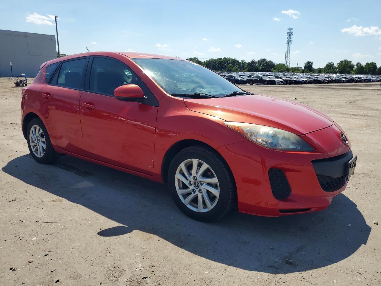 2013 Mazda 3 I Красный vin: JM1BL1L74D1765761