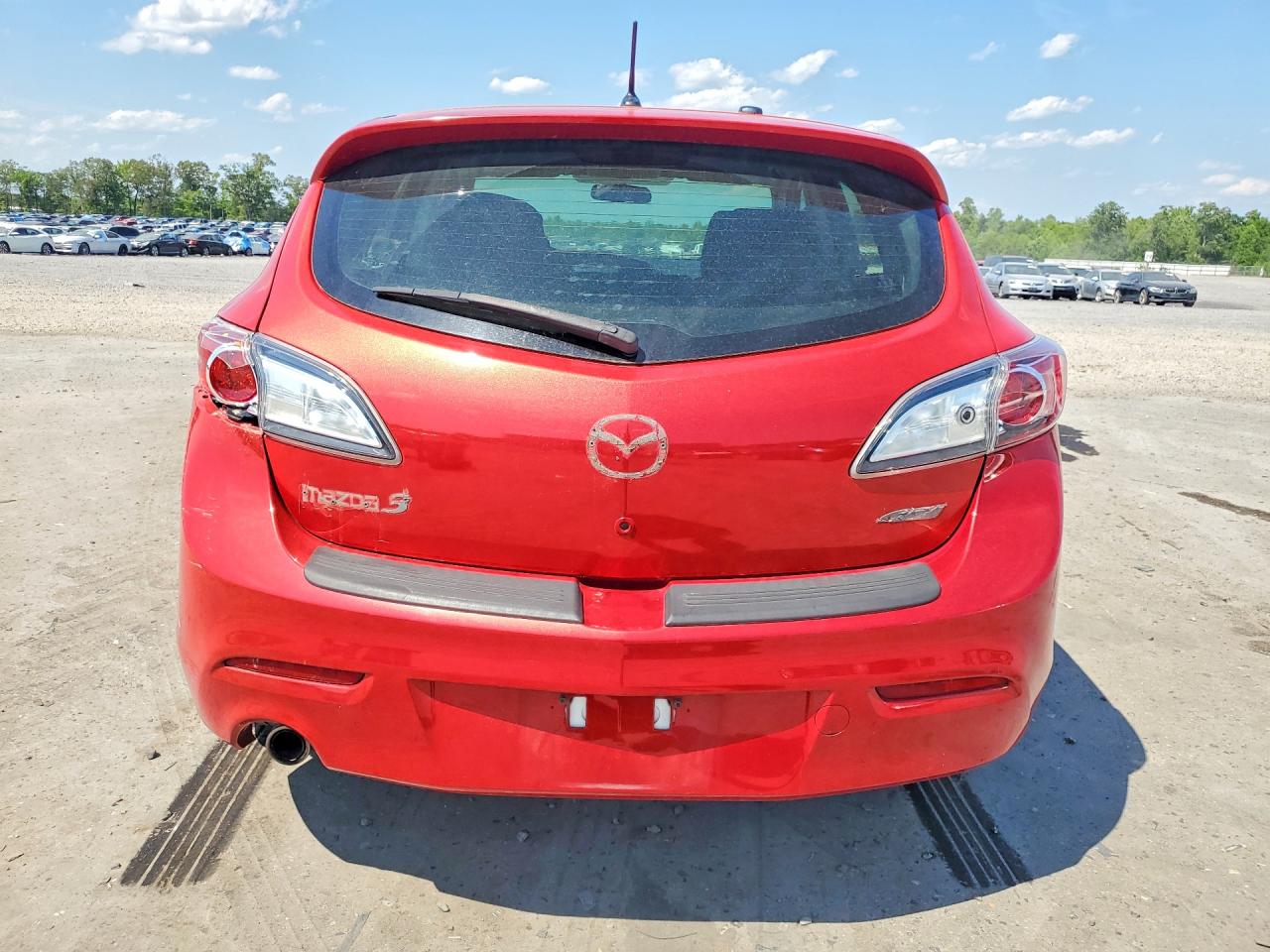 2013 Mazda 3 I Красный vin: JM1BL1L74D1765761