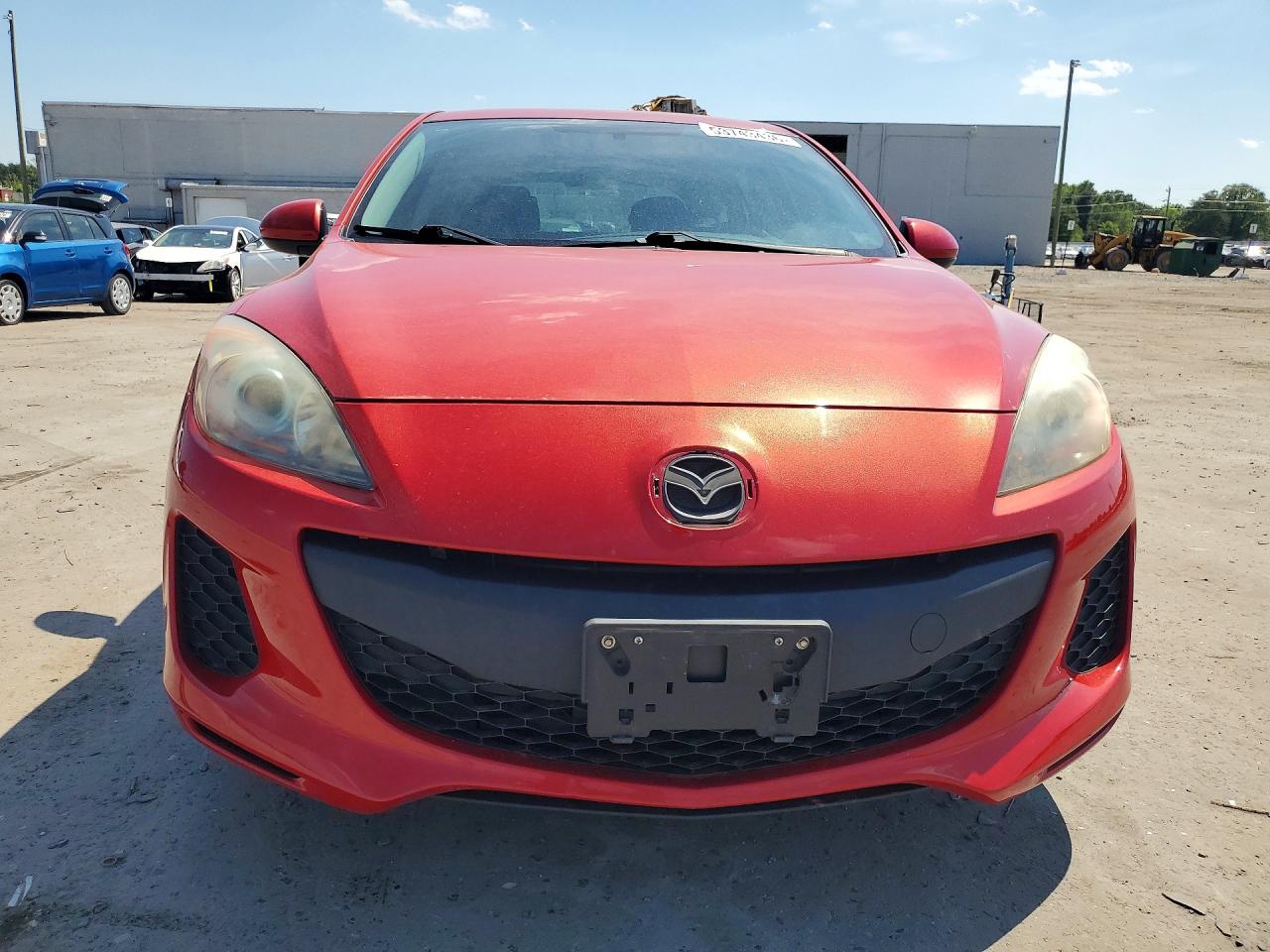 2013 Mazda 3 I Красный vin: JM1BL1L74D1765761