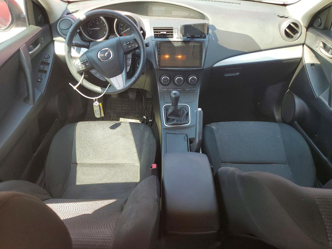 2013 Mazda 3 I Красный vin: JM1BL1L74D1765761