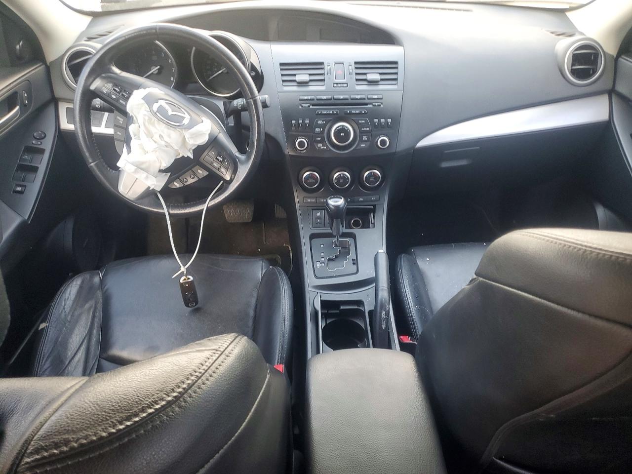2013 Mazda 3 I Gray vin: JM1BL1L74D1787615
