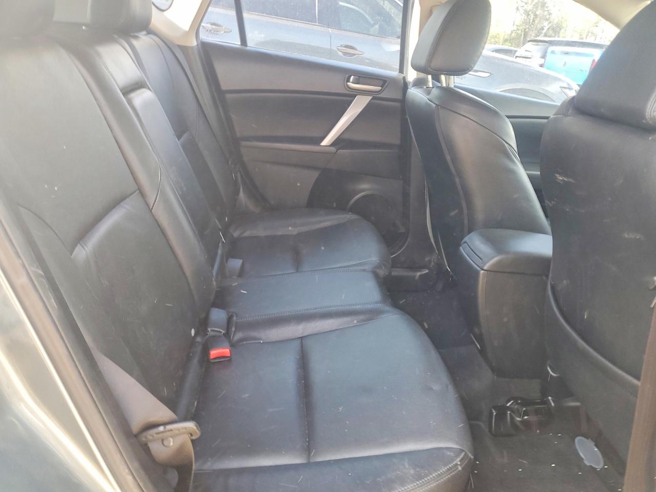 2013 Mazda 3 I Gray vin: JM1BL1L74D1787615