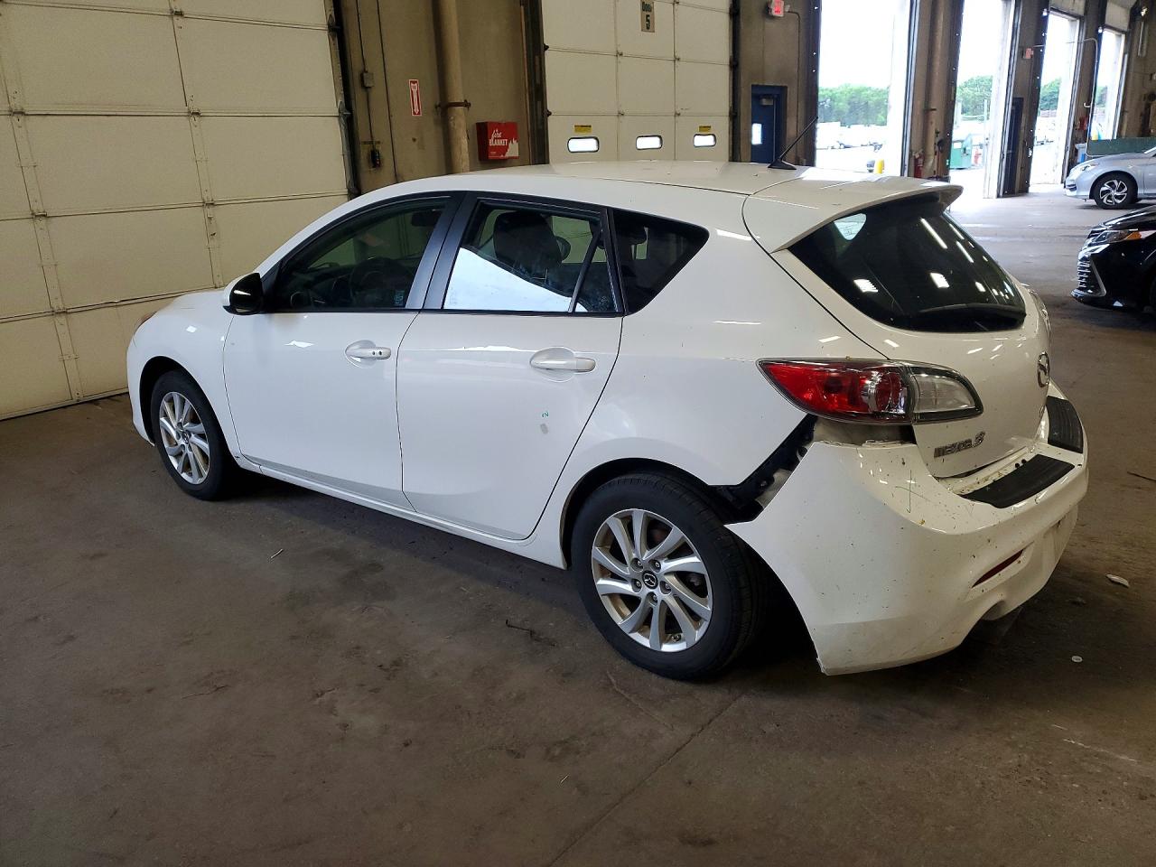 2013 Mazda 3 I White vin: JM1BL1L74D1792930