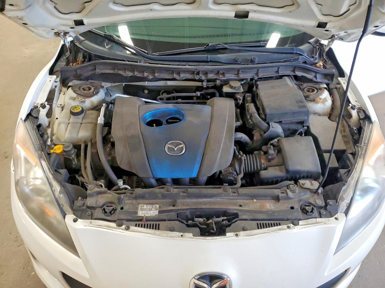 2013 Mazda 3 I White vin: JM1BL1L74D1792930
