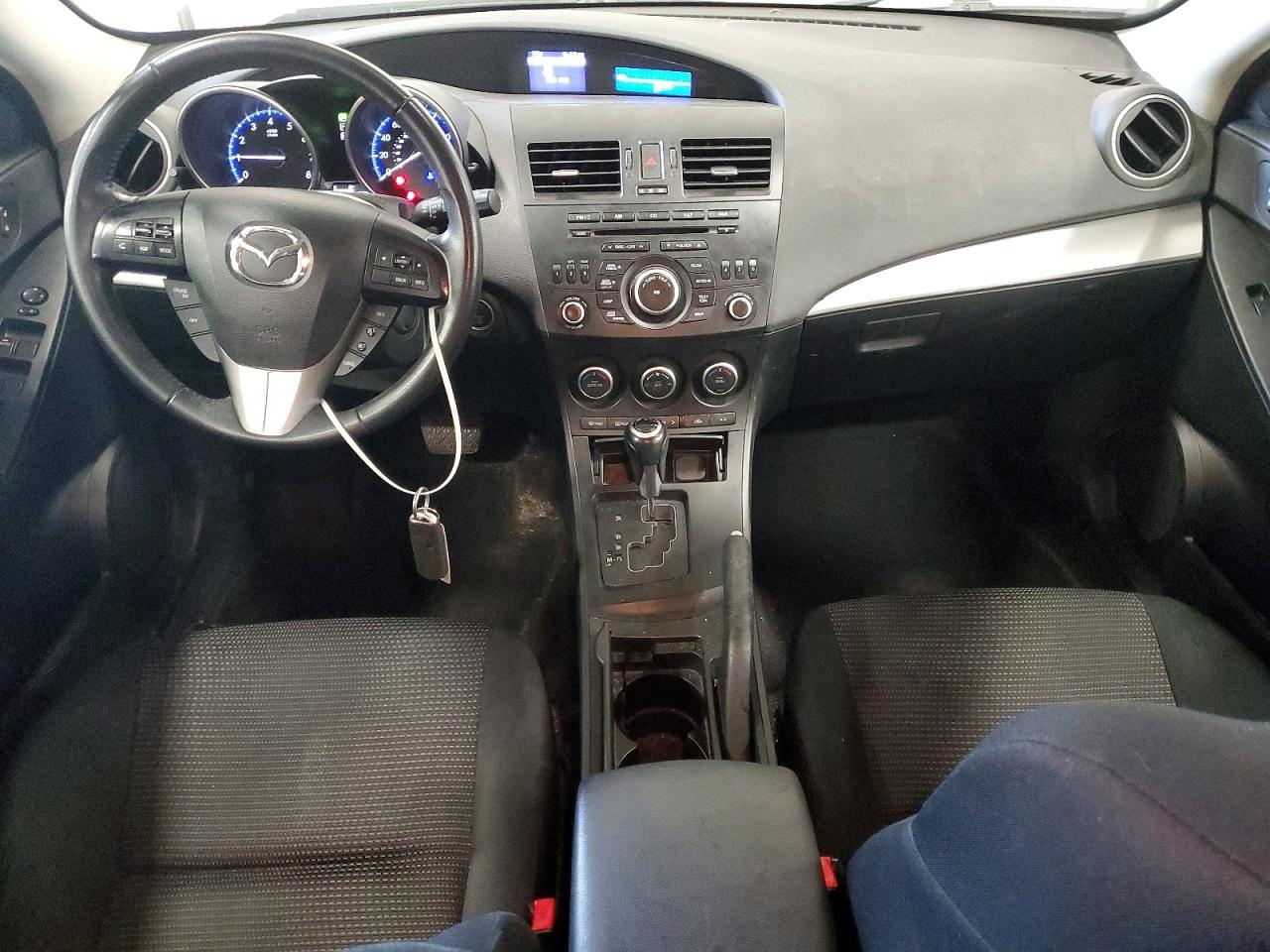 2013 Mazda 3 I White vin: JM1BL1L74D1792930
