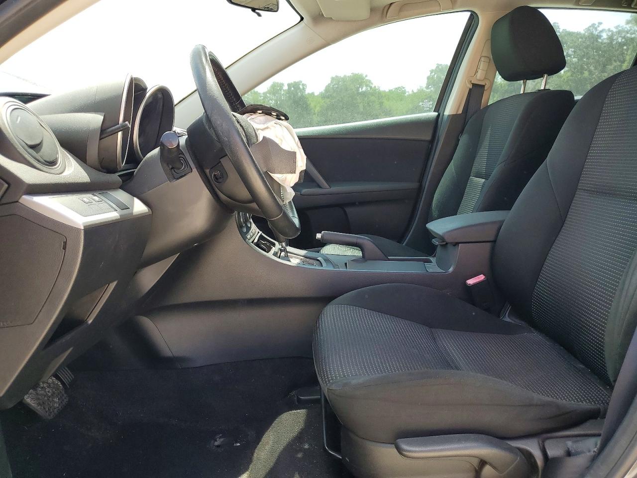 2013 Mazda 3 I Gray vin: JM1BL1L74D1835226