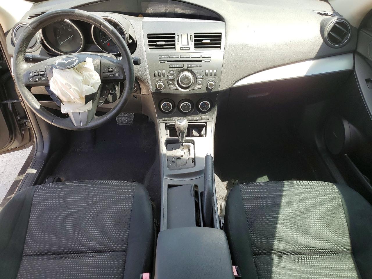 2013 Mazda 3 I Gray vin: JM1BL1L74D1835226