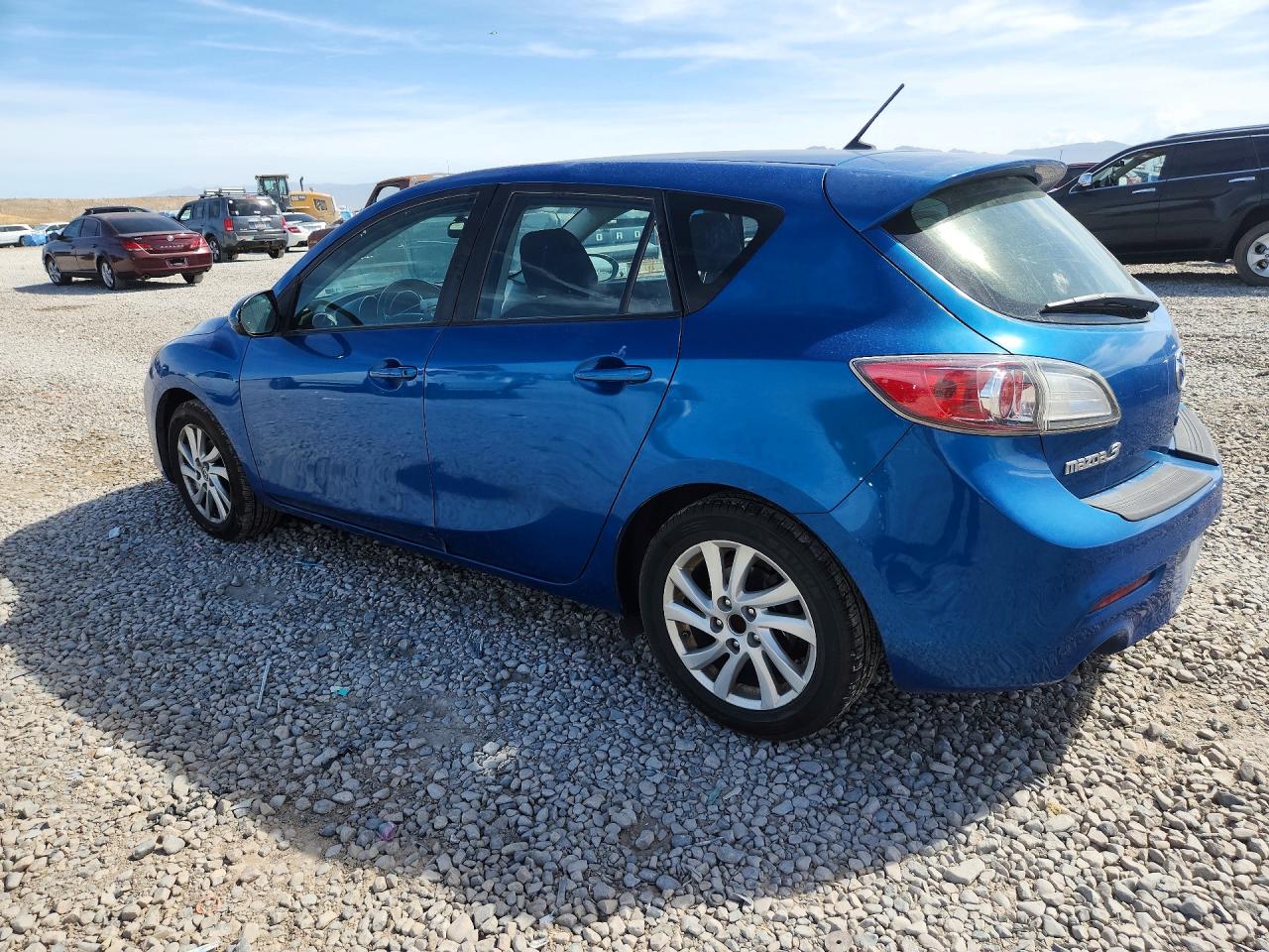 2012 Mazda 3 I Blue vin: JM1BL1L75C1680992