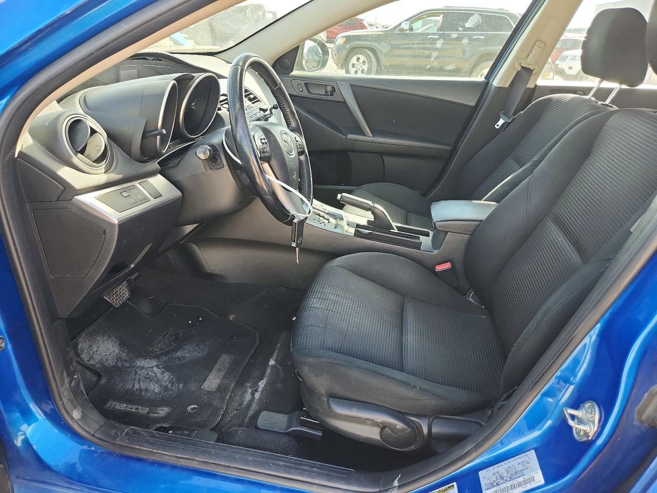 2012 Mazda 3 I Blue vin: JM1BL1L75C1680992