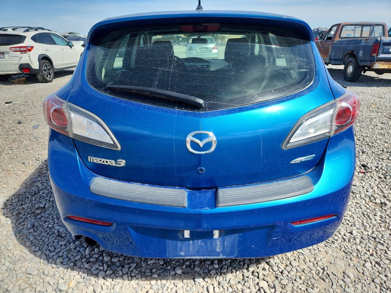 2012 Mazda 3 I Blue vin: JM1BL1L75C1680992