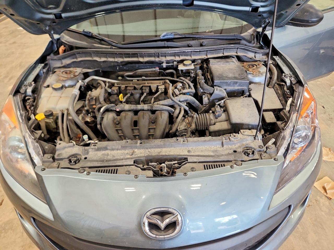 2013 Mazda 3 Blue vin: JM1BL1L75D1720425