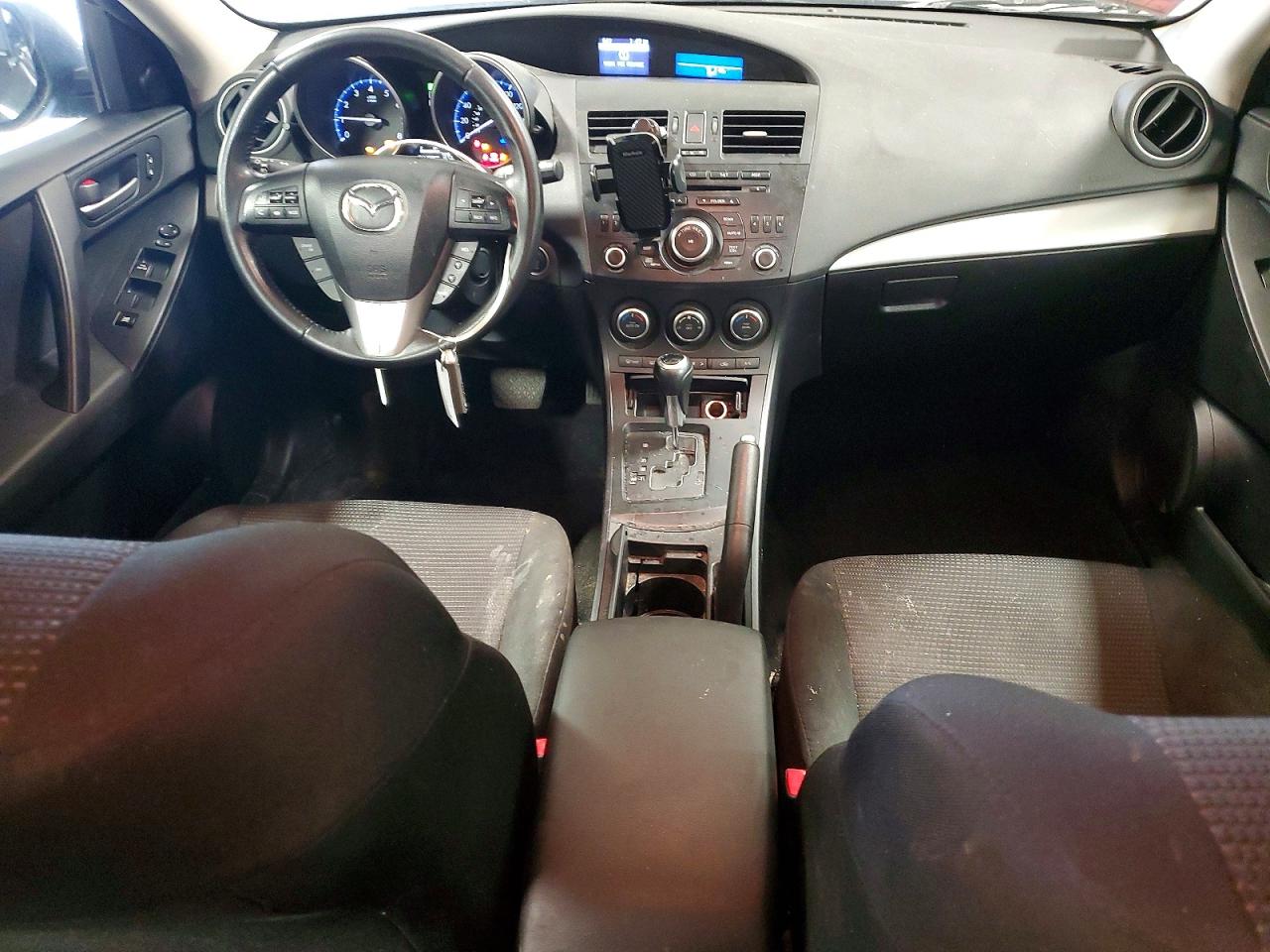 2013 Mazda 3 I Черный vin: JM1BL1L75D1775764
